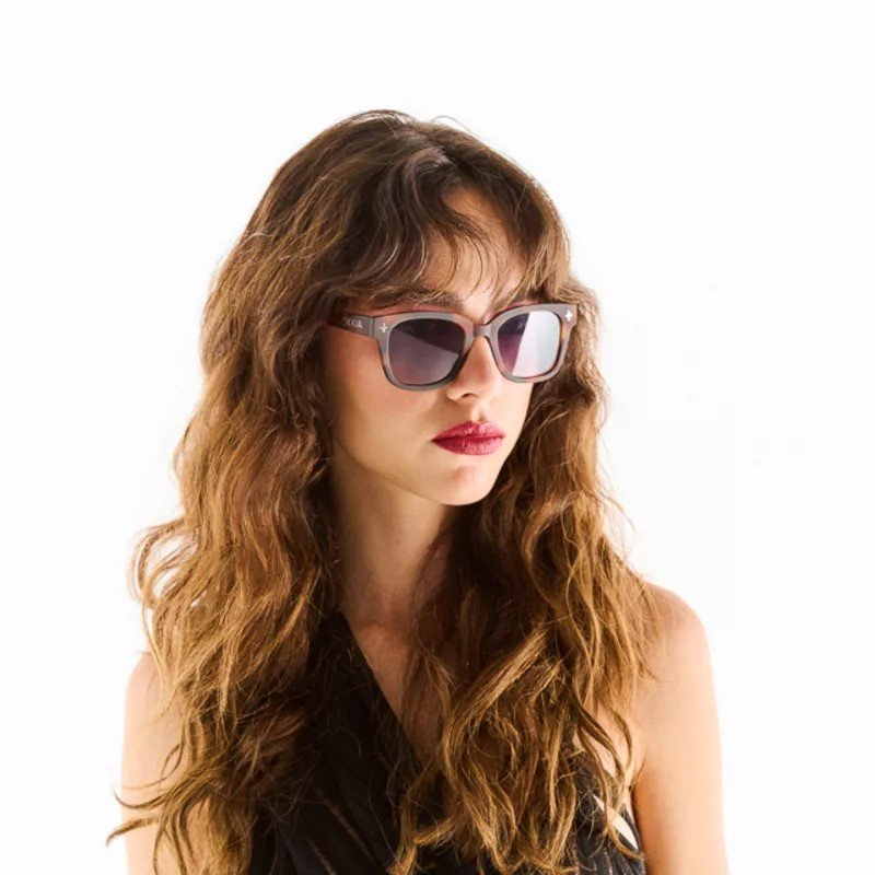 Okkia-Okkia Giovanni Klasik Havana Mavisi Siyah Lens Unisex Güneş Gözlüğü Siyah & Gri-Güneş Gözlüğü-2-Milagron.com