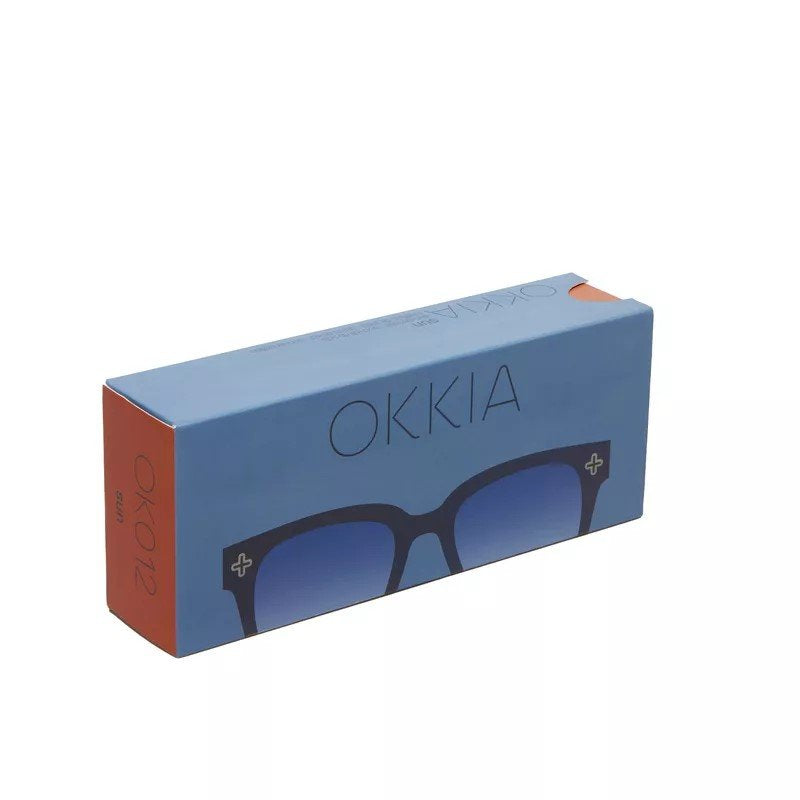 Okkia-Okkia Giovanni Midnight Unisex Güneş Gözlüğü Mavi Gradyan-Güneş Gözlüğü-6-Milagron.com