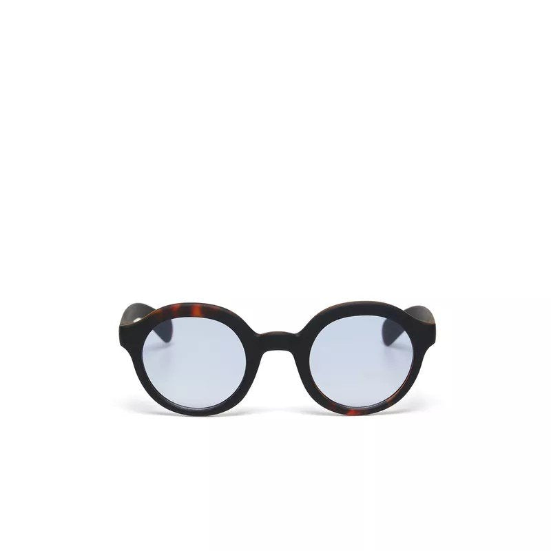 Okkia-Okkia Lauro Unisex Yuvarlak Siyah Havana Güneş Gözlüğü Mavi Gradyan-Güneş Gözlüğü-5-Milagron.com