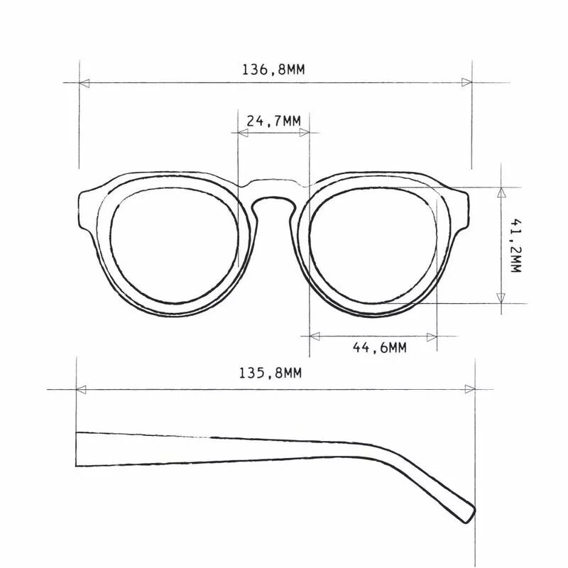 Okkia-Okkia Zeno Round Unisex Yeşil Güneş Gözlüğü Siyah Gradyan-Güneş Gözlüğü-9-Milagron.com