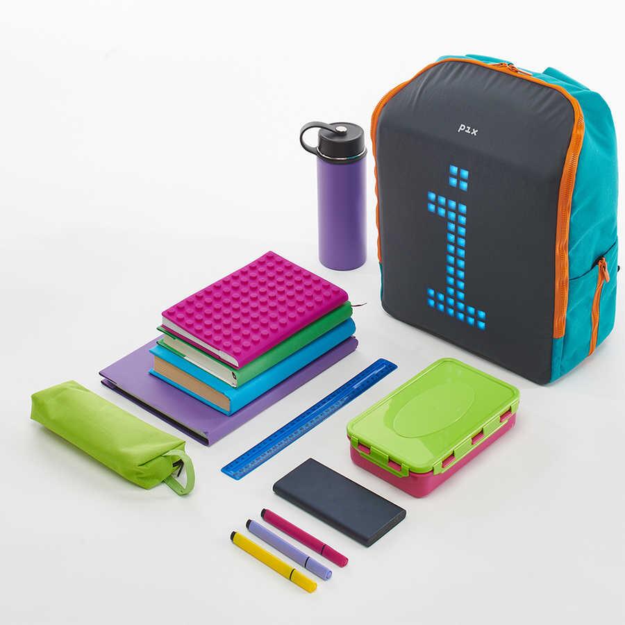 Pix-Pix Mini Carrot Led Ekranlı Akıllı Sırt Çantası-Sırt Çantası-2-Milagron.com