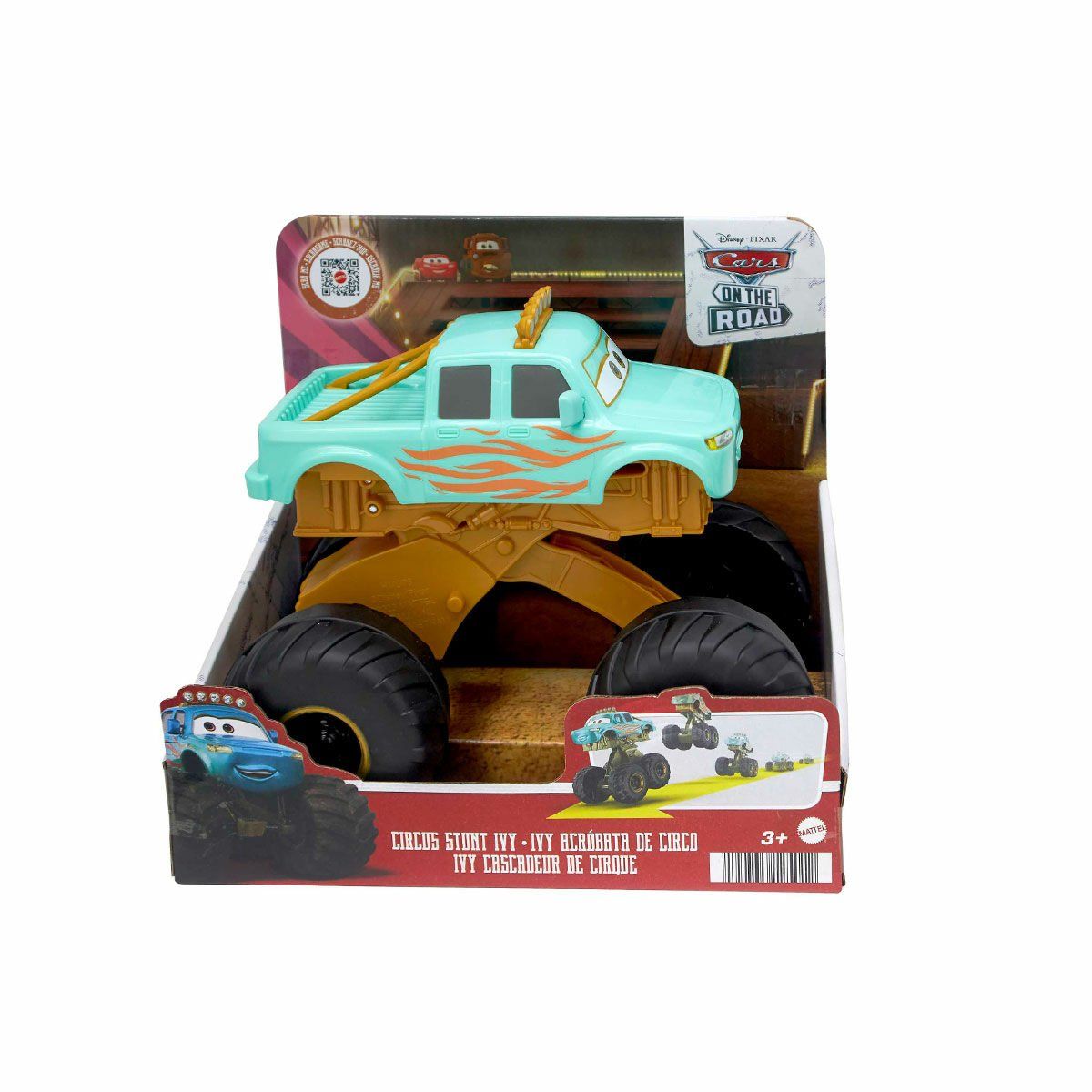 Pixar Cars-Cars Akrobat Ivy Karakter Aracı-Oyuncak Arabalar ve Setleri-2-Milagron.com