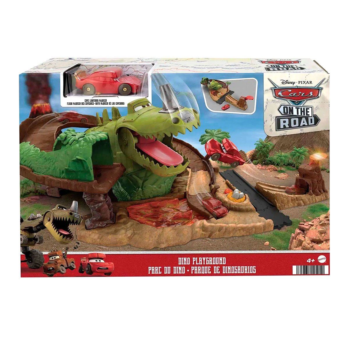 Pixar Cars-Cars Dinozor Oyun Parkı-Oyuncak Arabalar ve Setleri-1-Milagron.com