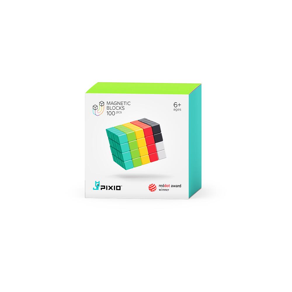Pixio-PIXIO-100 İnteraktif Mıknatıslı Manyetik Blok Oyuncak-İnteraktif Oyuncak-1-Milagron.com