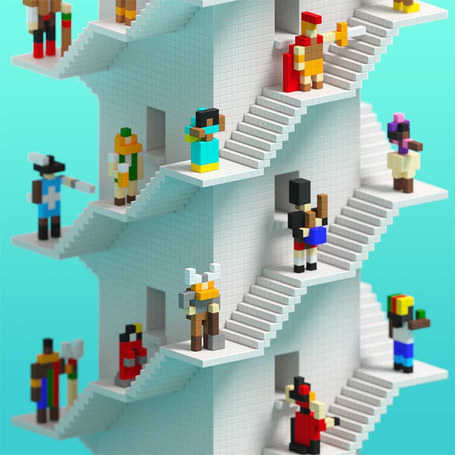 Pixio-PIXIO-800 İnteraktif Mıknatıslı Manyetik Blok Oyuncak-İnteraktif Oyuncak-4-Milagron.com