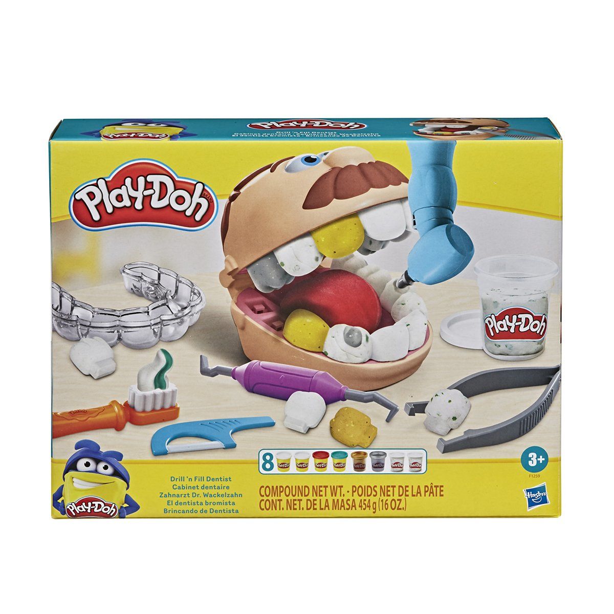 Play Doh-Dişçi Seti / +3 Yaş-Oyun Hamurları ve Setleri-1-Milagron.com