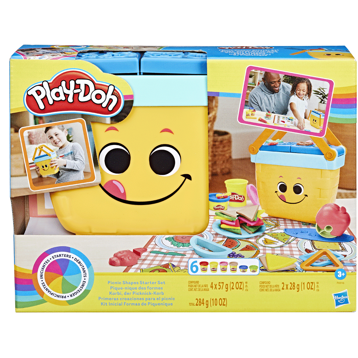 Play Doh-Piknik Şekilleri Başlangıç Seti +3 Yaş-Oyun Hamurları ve Setleri-1-Milagron.com