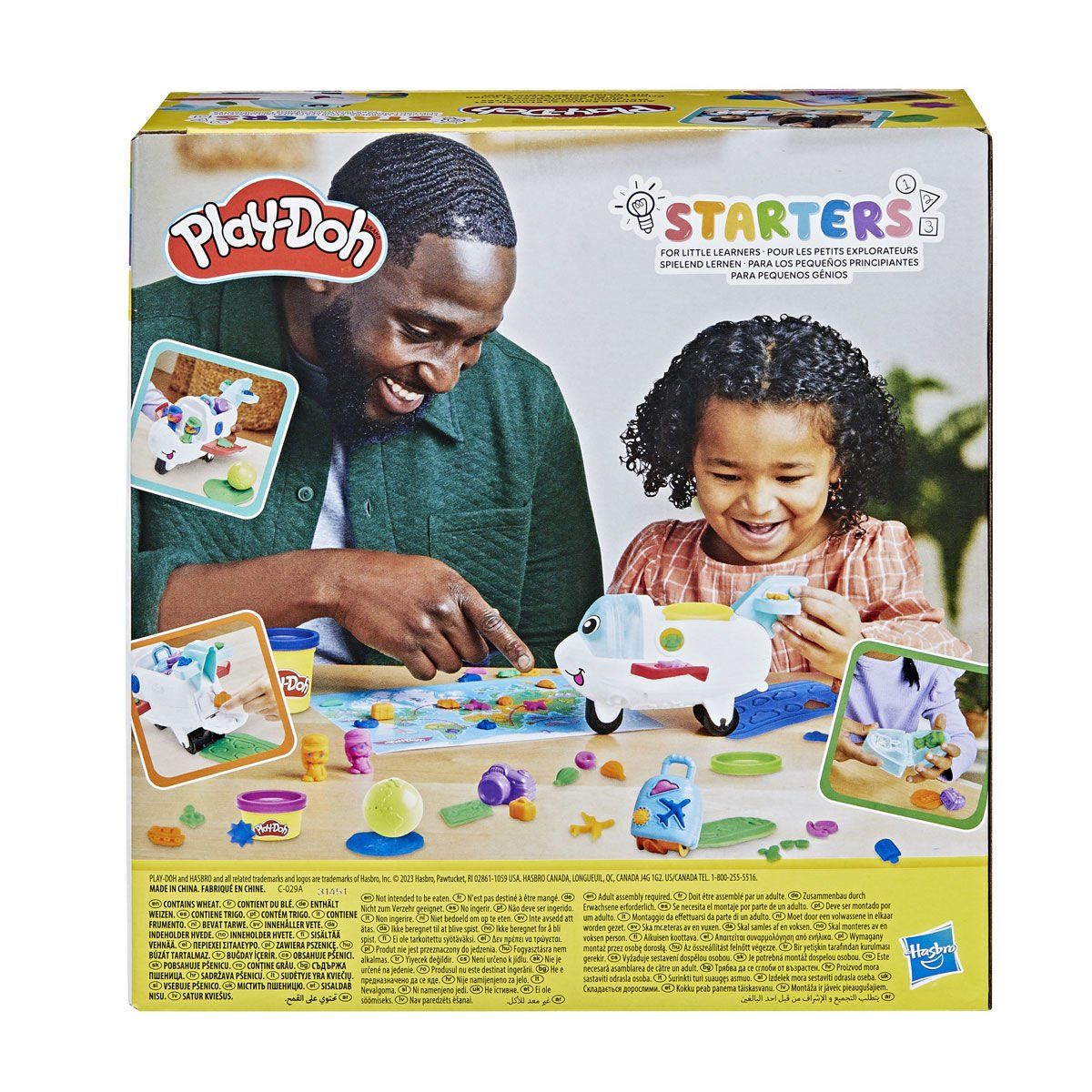 Play Doh-Starters Eğlenceli Uçak Oyun Seti +3 Yaş-Oyun Hamurları ve Setleri-3-Milagron.com