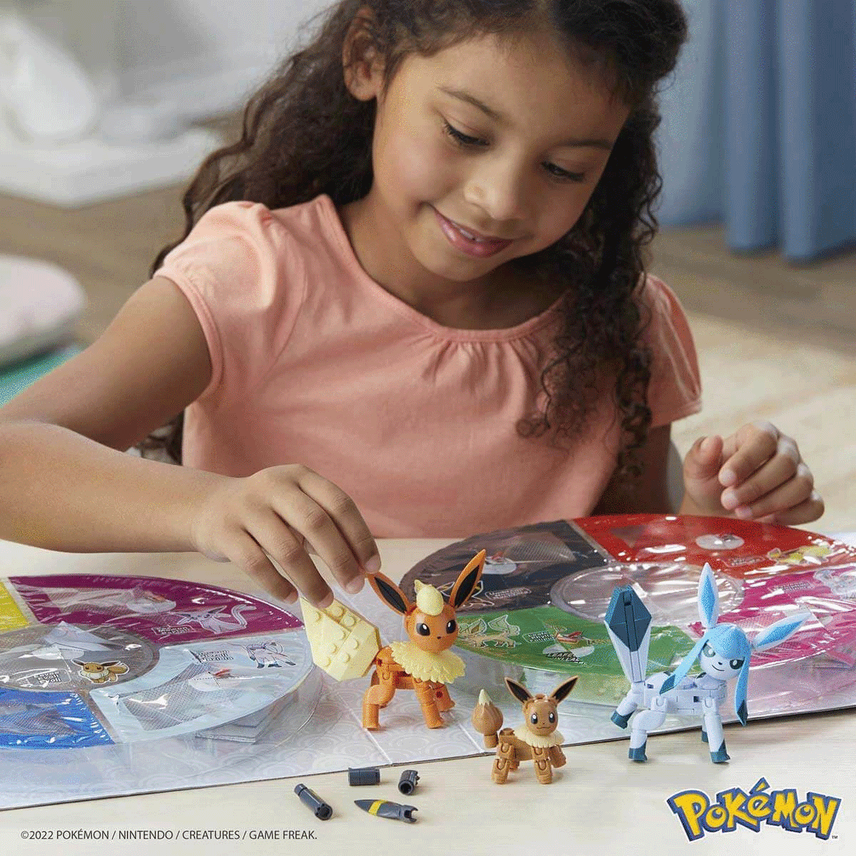 Pokemon-Eevee Dönüşümleri 470 Parça +6 Yaş-Figür Oyuncaklar-4-Milagron.com