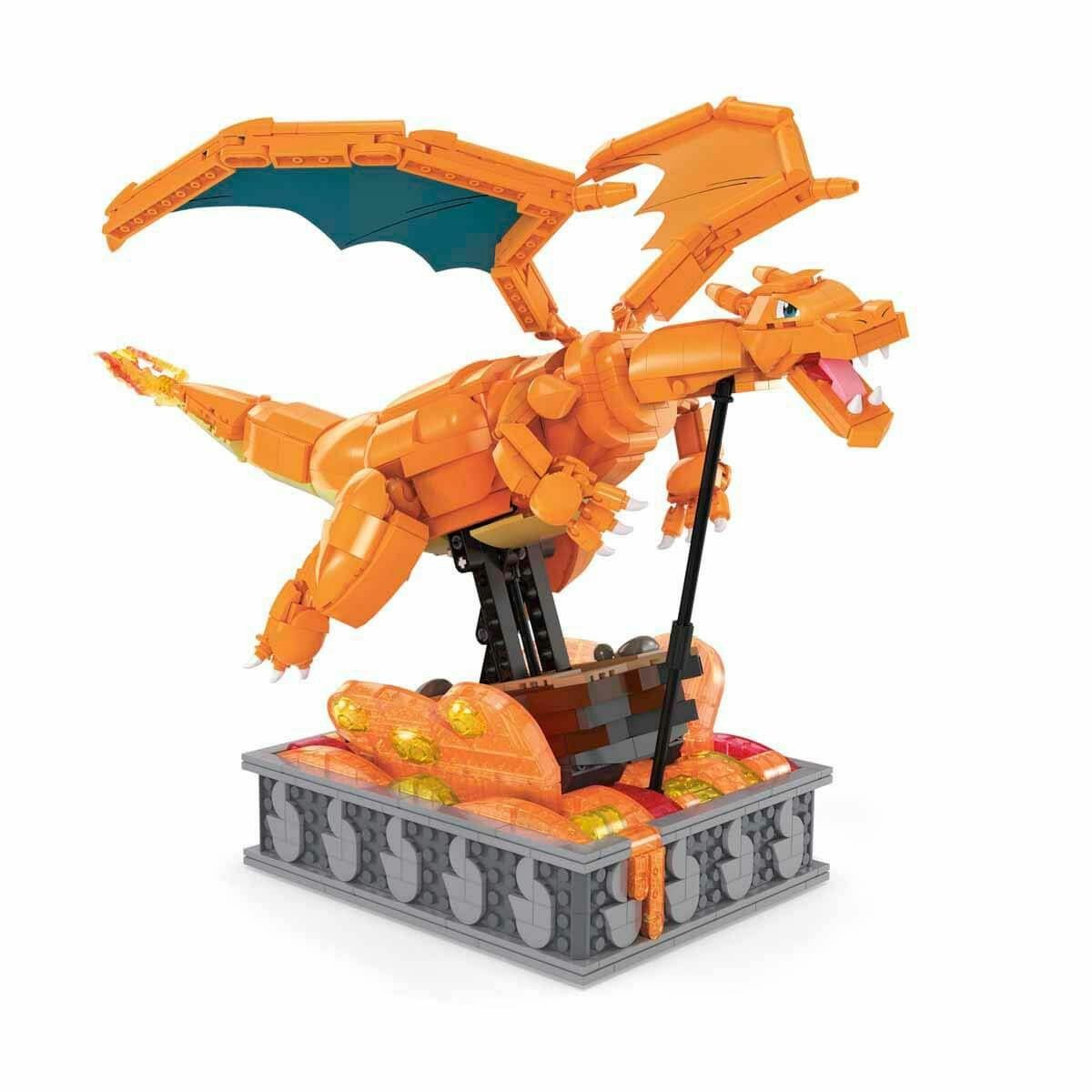 Pokemon-Hareketli Charizard 1664 Parça +12 Yaş-Figür Oyuncaklar-3-Milagron.com