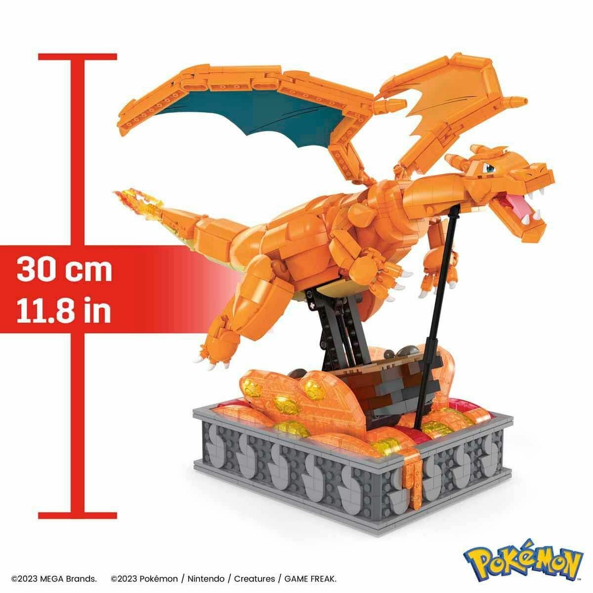 Pokemon-Hareketli Charizard 1664 Parça +12 Yaş-Figür Oyuncaklar-5-Milagron.com