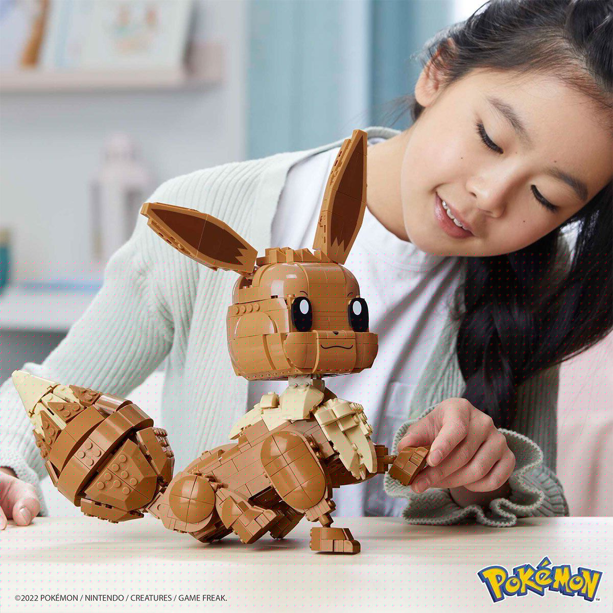 Pokemon-Pokémon Jumbo Eevee 824 Parça +10 Yaş-Figür Oyuncaklar-4-Milagron.com