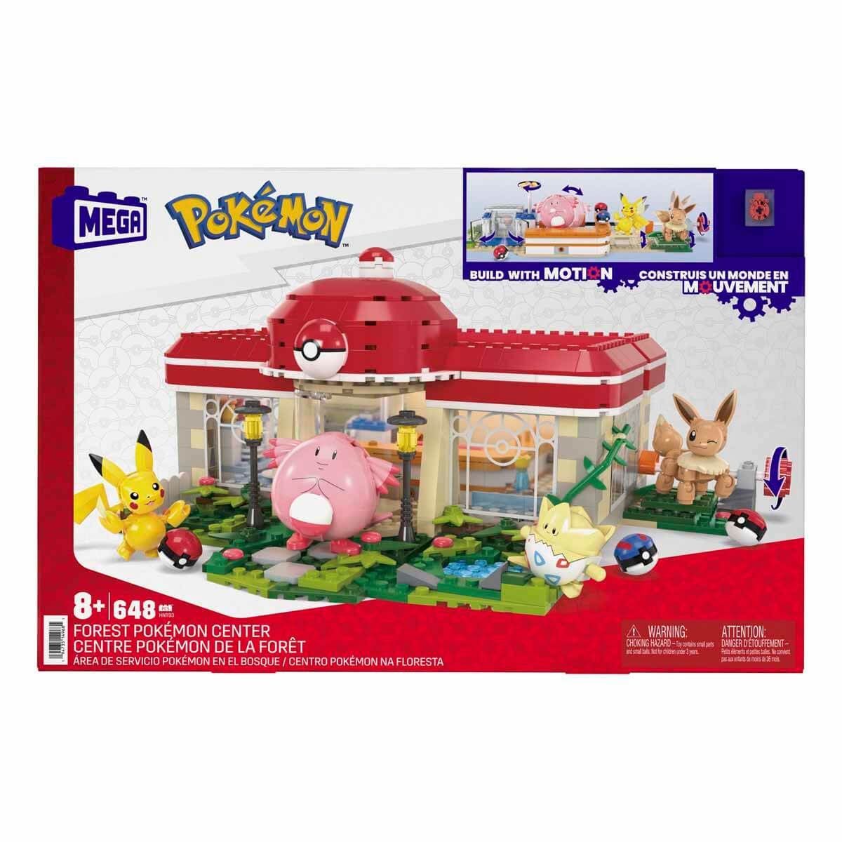 Pokemon-Pokémon Pokémon Dinlenme Tesisi 648 Parça +8 Yaş-Figür Oyuncaklar-1-Milagron.com