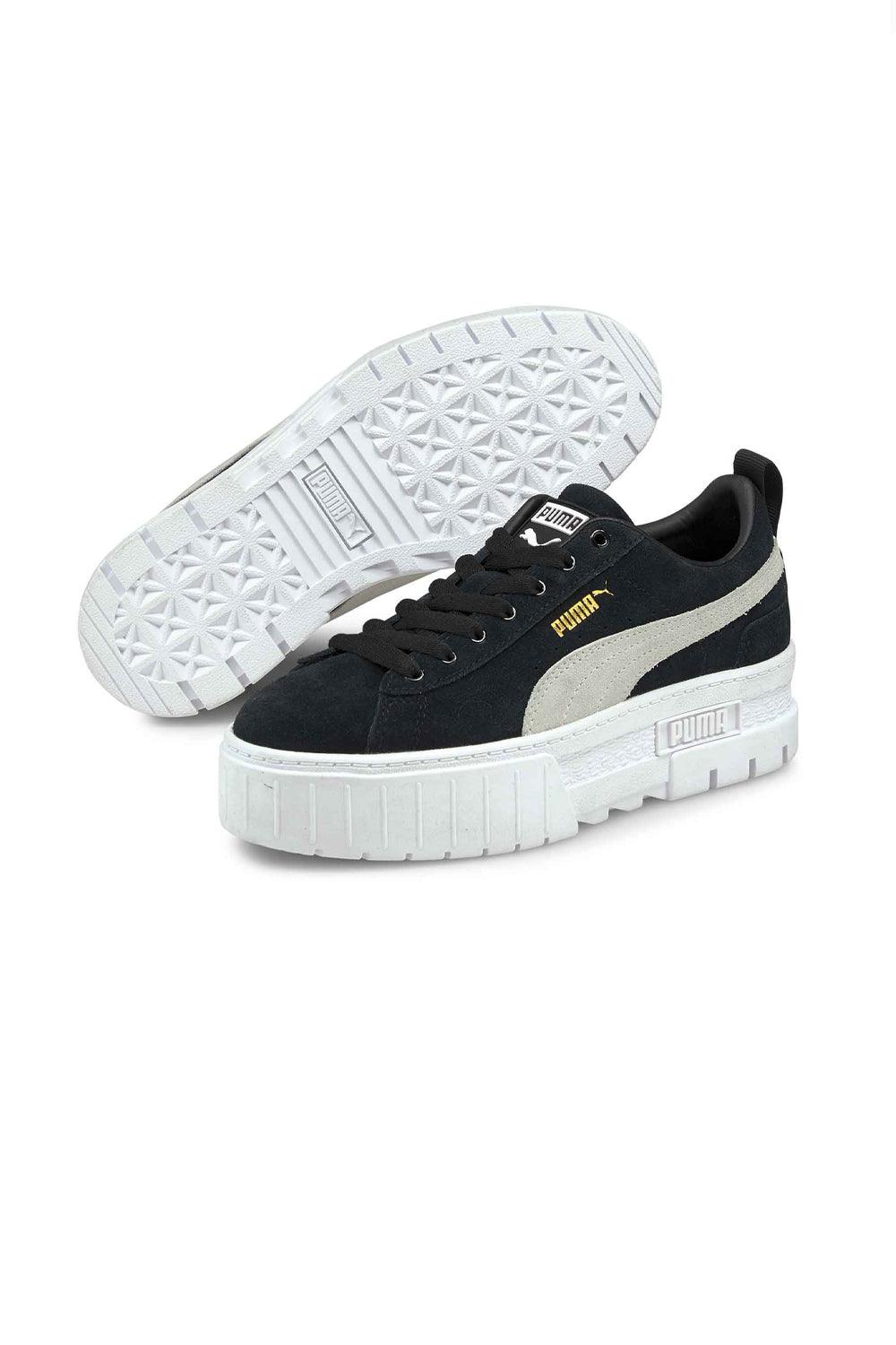 Puma-Mayze Black-White-Sneakers-2-Milagron.com