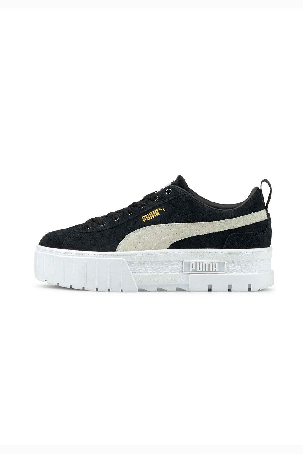 Puma-Mayze Black-White-Sneakers-5-Milagron.com