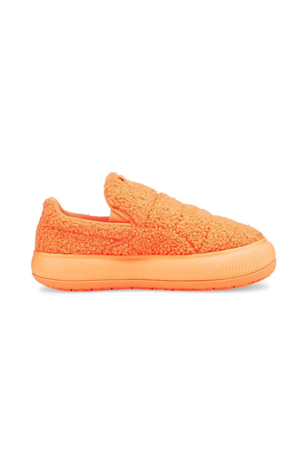 Puma-Suede Mayu Slip-on Teddy Neon Citrus-Sneakers-1-Milagron.com