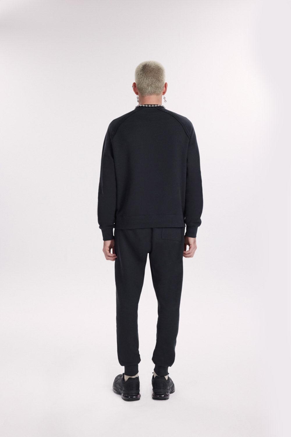 Qollanchi-Ouli Reglan - Space Black-Sweatshirts & Hoodies-2-Milagron.com