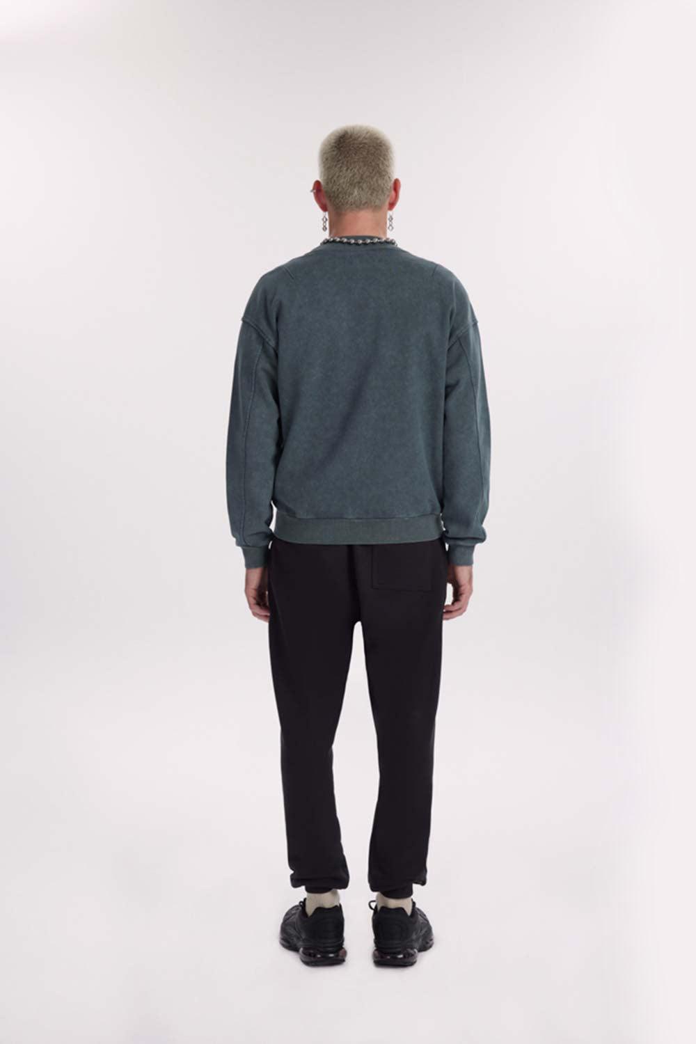 Qollanchi-Virtus Bomber - Washed Green-Ceket-2-Milagron.com