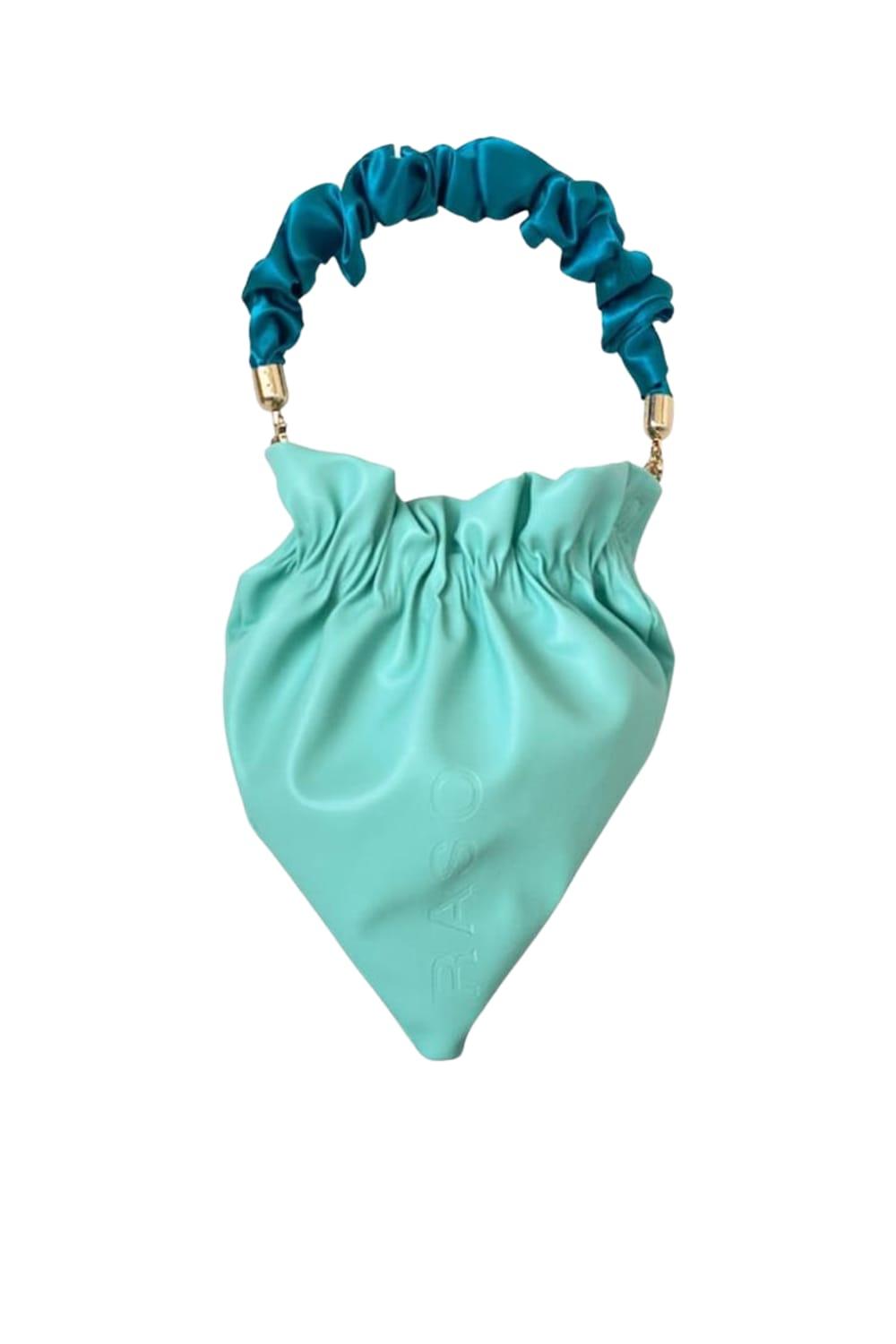 Raso-Ostrica Menta-Omuz Çantası-1-Milagron.com