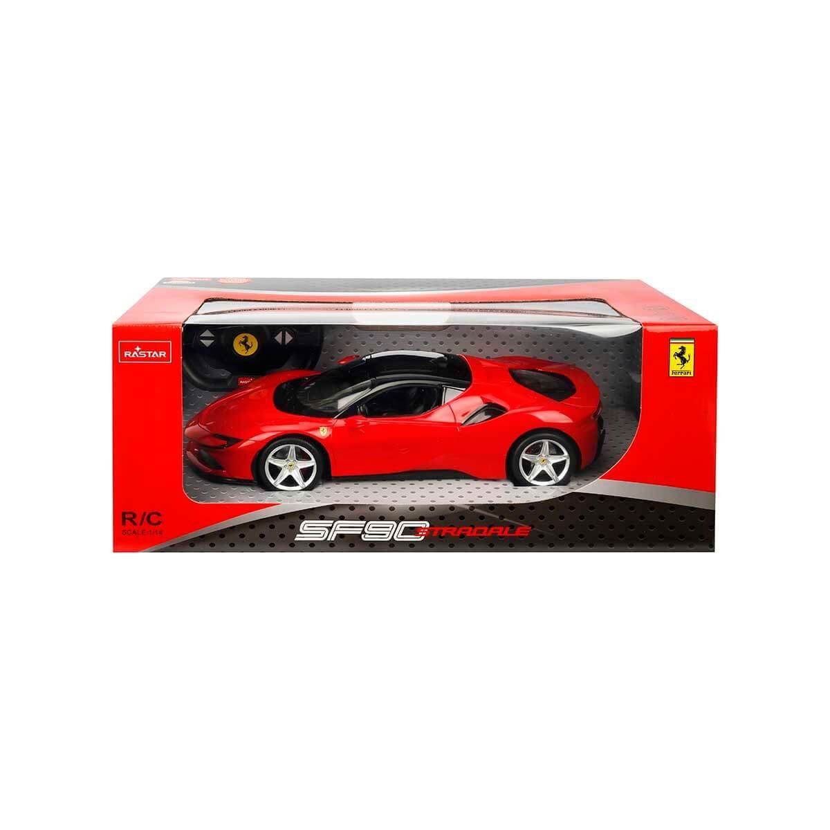 Rastar-Ferrari Sf90 Stradale Işıklı Uzaktan Kumandalı Araba 34 Cm-Uzaktan Kumandalı Araçlar-1-Milagron.com