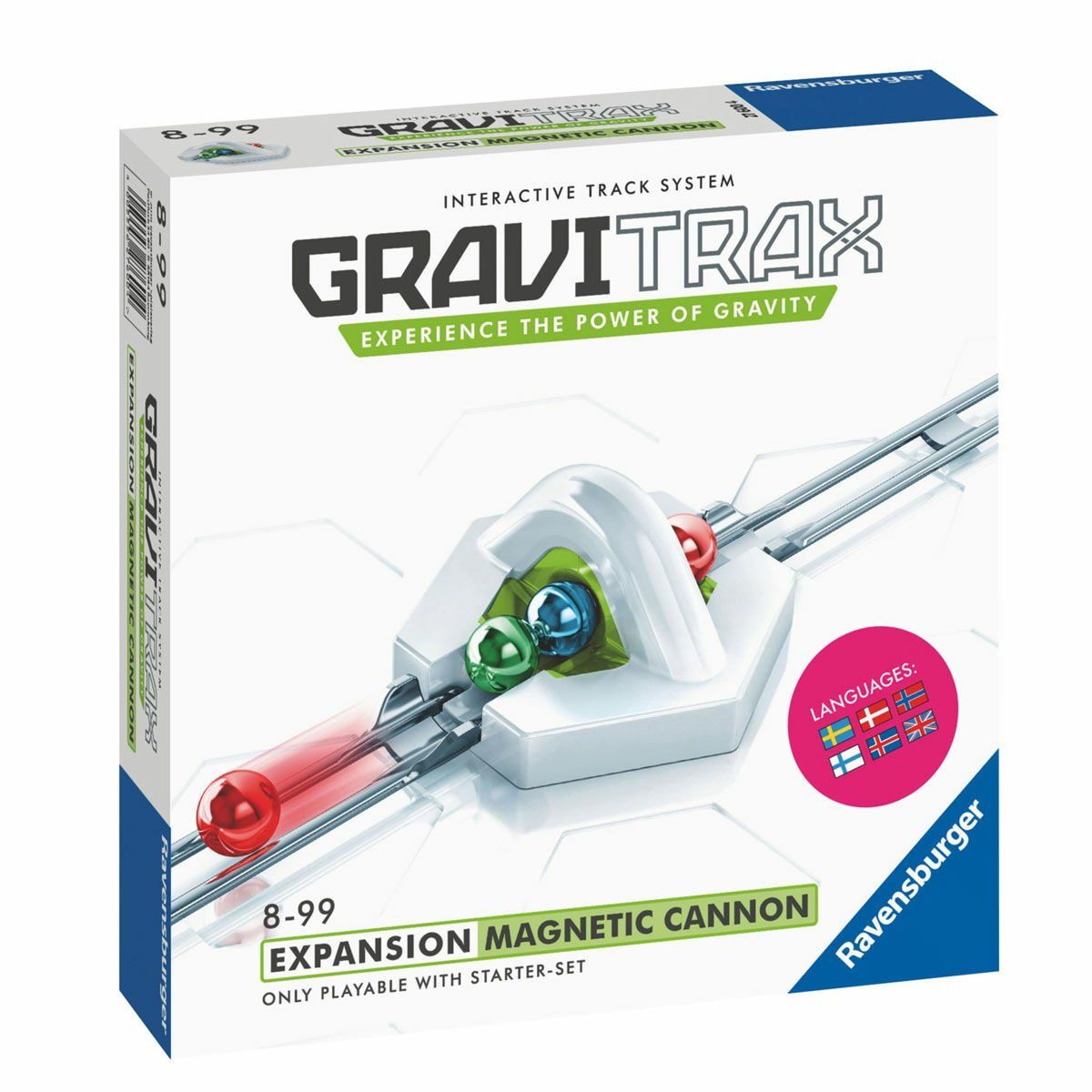 Ravensburger-Gravitrax Magnetic Cannon Parkur Geliştirme Ek Paket-Oyuncak-1-Milagron.com