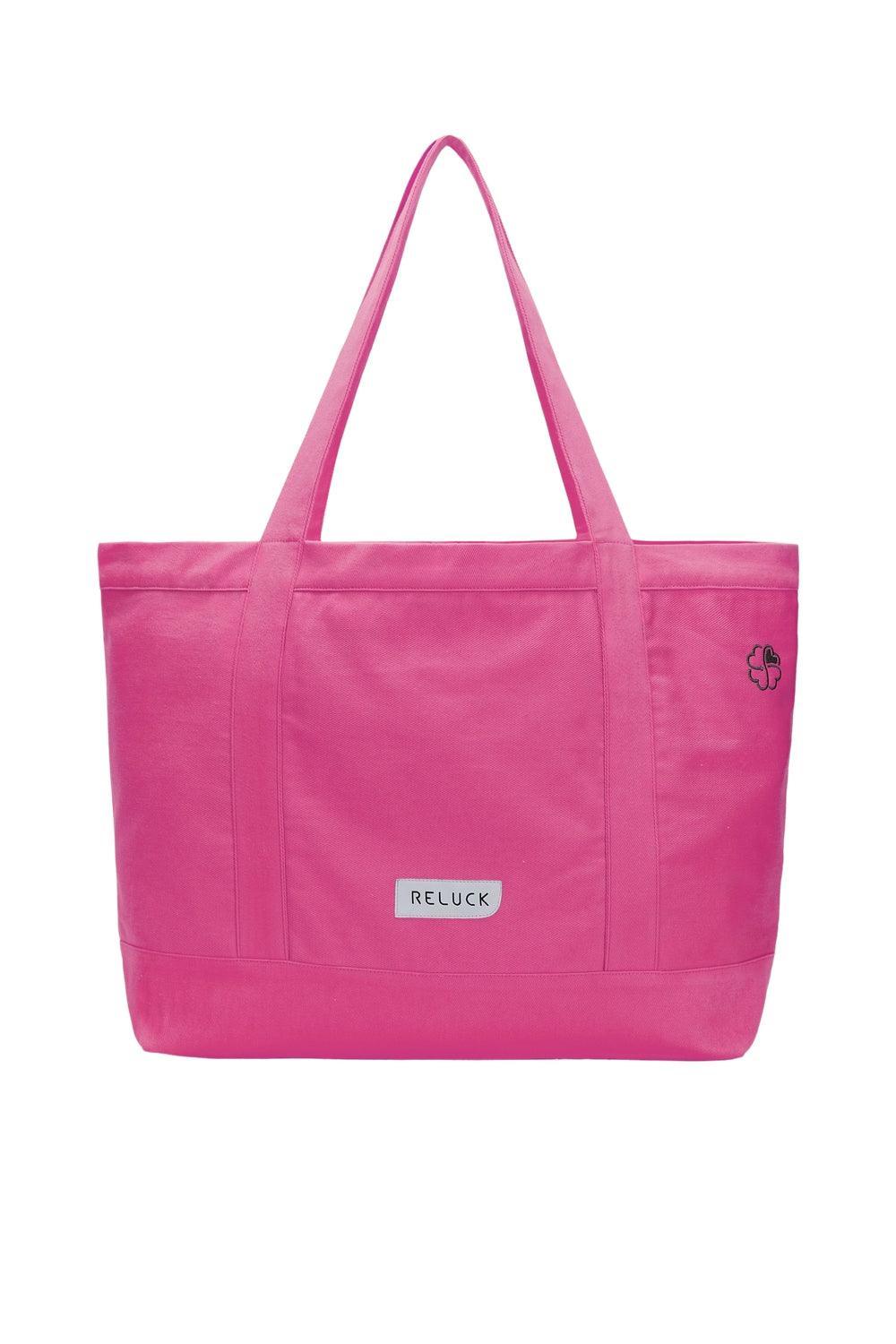 Reluck-%100 Recycled Big Tote Bag-Bez Çanta-1-Milagron.com