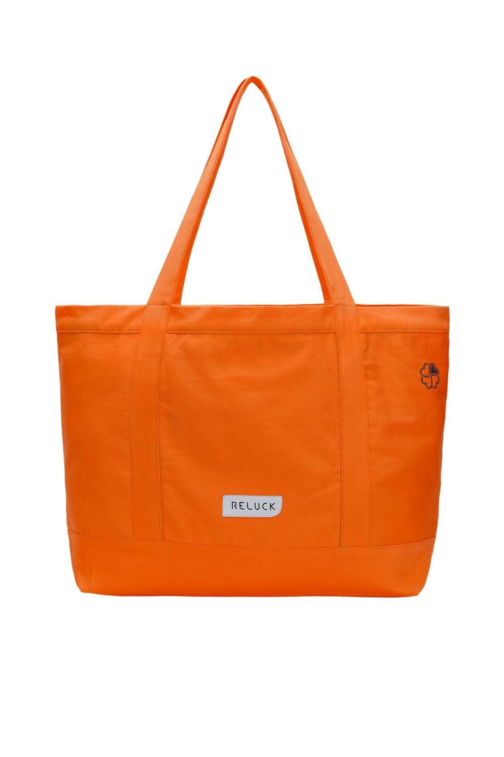Reluck-%100 Recycled Big Tote Bag-Bez Çanta-1-Milagron.com