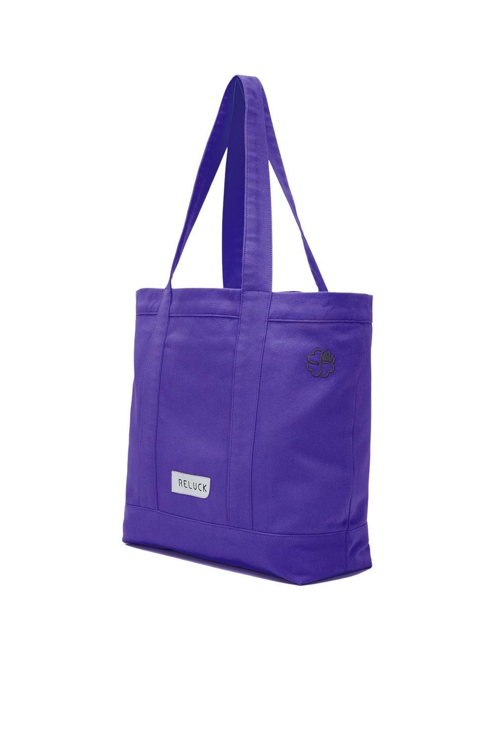 Reluck-%100 Recycled Big Tote Bag-Bez Çanta-3-Milagron.com