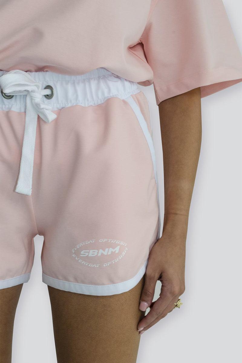 SBNM Store-Everyday Optimism Short Pink-Şort-1-Milagron.com