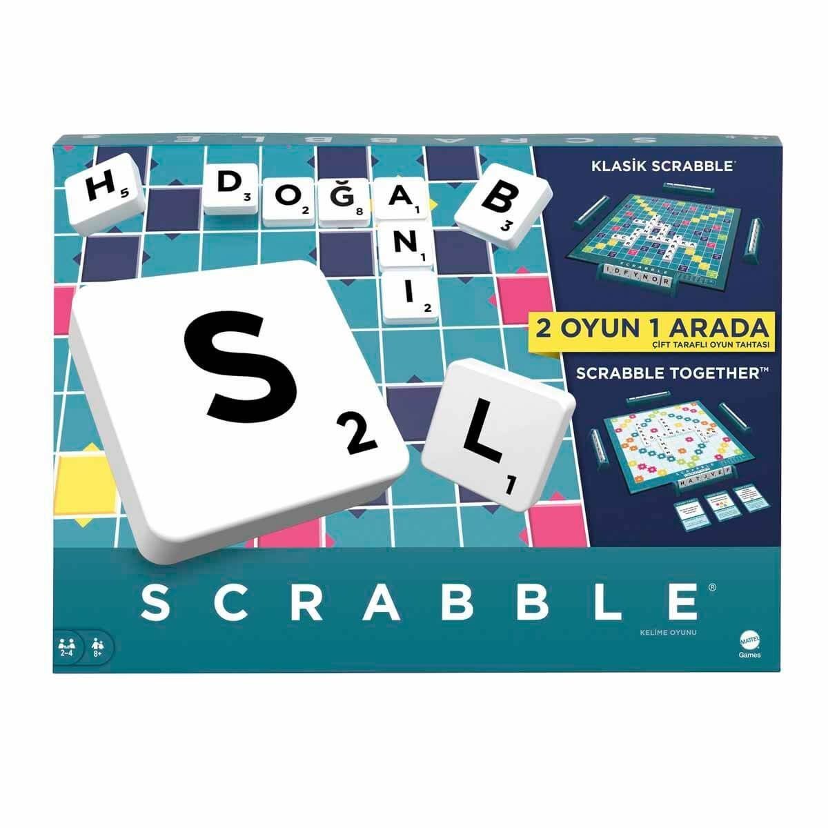 Scrabble-Scrabble Orijinal İkisi Bir Arada Türkçe-Kutu Oyunları-1-Milagron.com