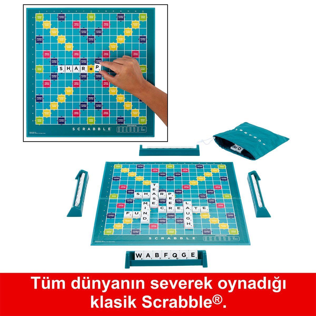 Scrabble-Scrabble Orijinal İkisi Bir Arada Türkçe-Kutu Oyunları-2-Milagron.com