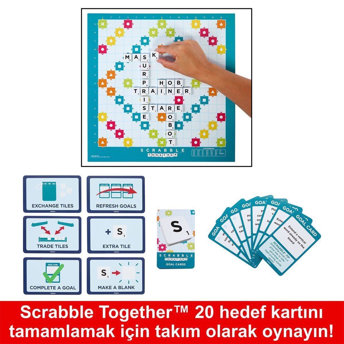 Scrabble-Scrabble Orijinal İkisi Bir Arada Türkçe-Kutu Oyunları-4-Milagron.com