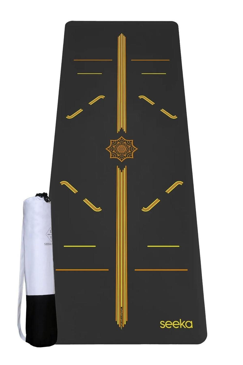 Seeka Yoga-Pro Serisi Flow Yoga Mat - Sarı-Yoga Matı-1-Milagron.com