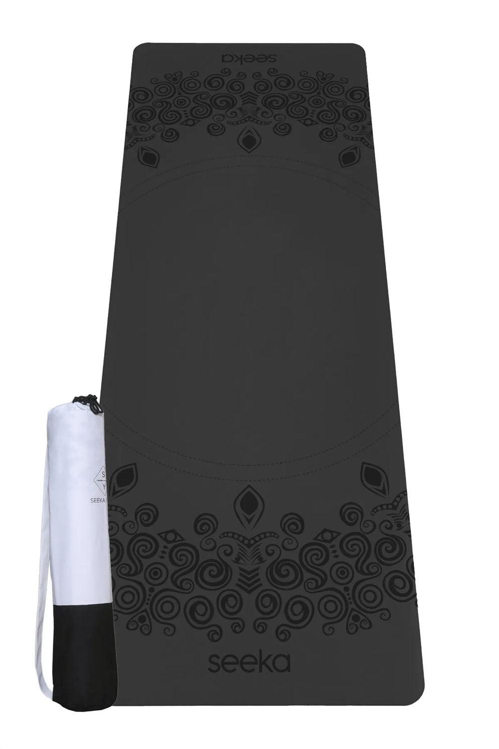 Seeka Yoga-Pro Serisi Rise Yoga Mat - Charcoal-Yoga Matı-1-Milagron.com