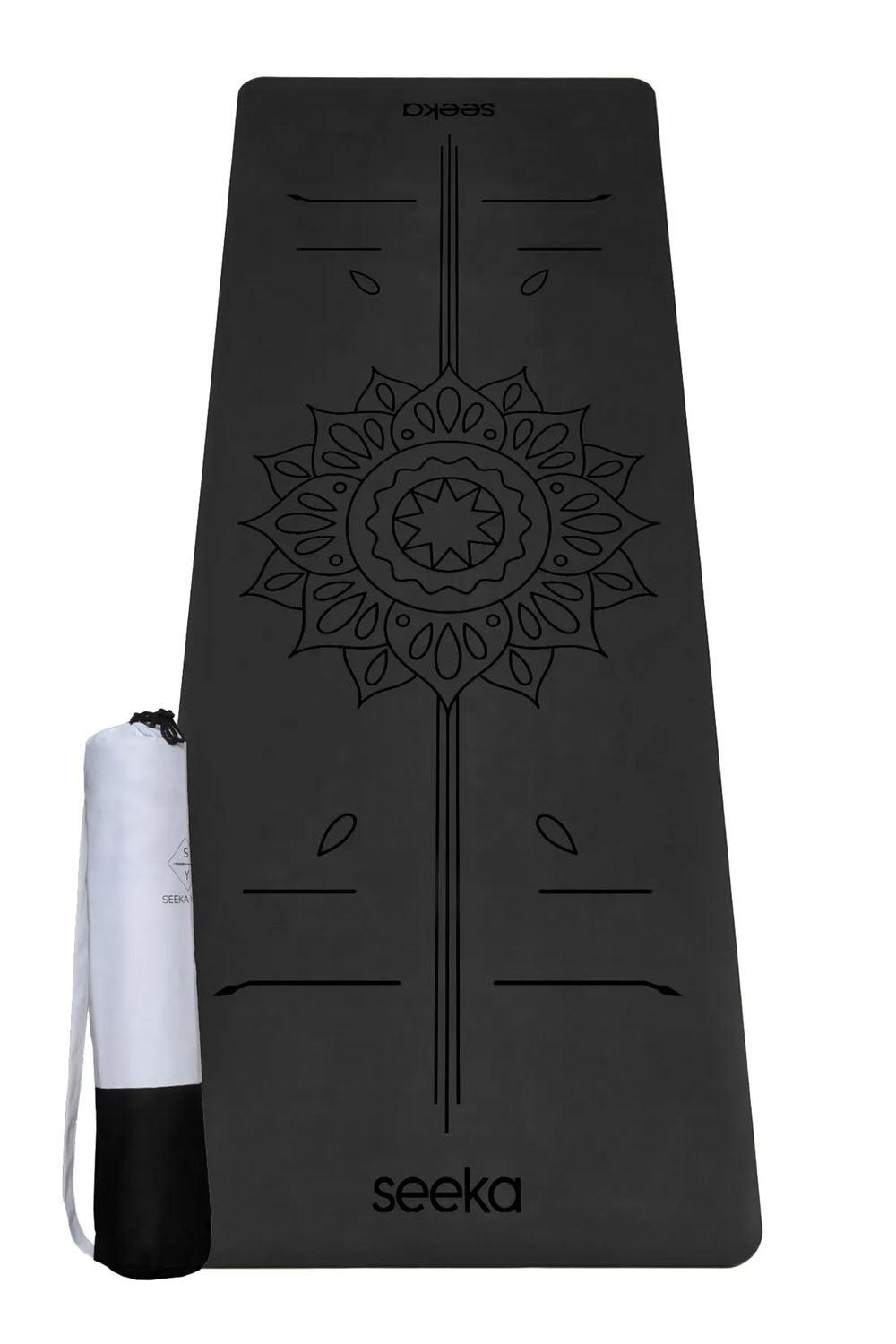 Seeka Yoga-Pro Serisi Sun Yoga Mat - Charcoal-Yoga Matı-1-Milagron.com