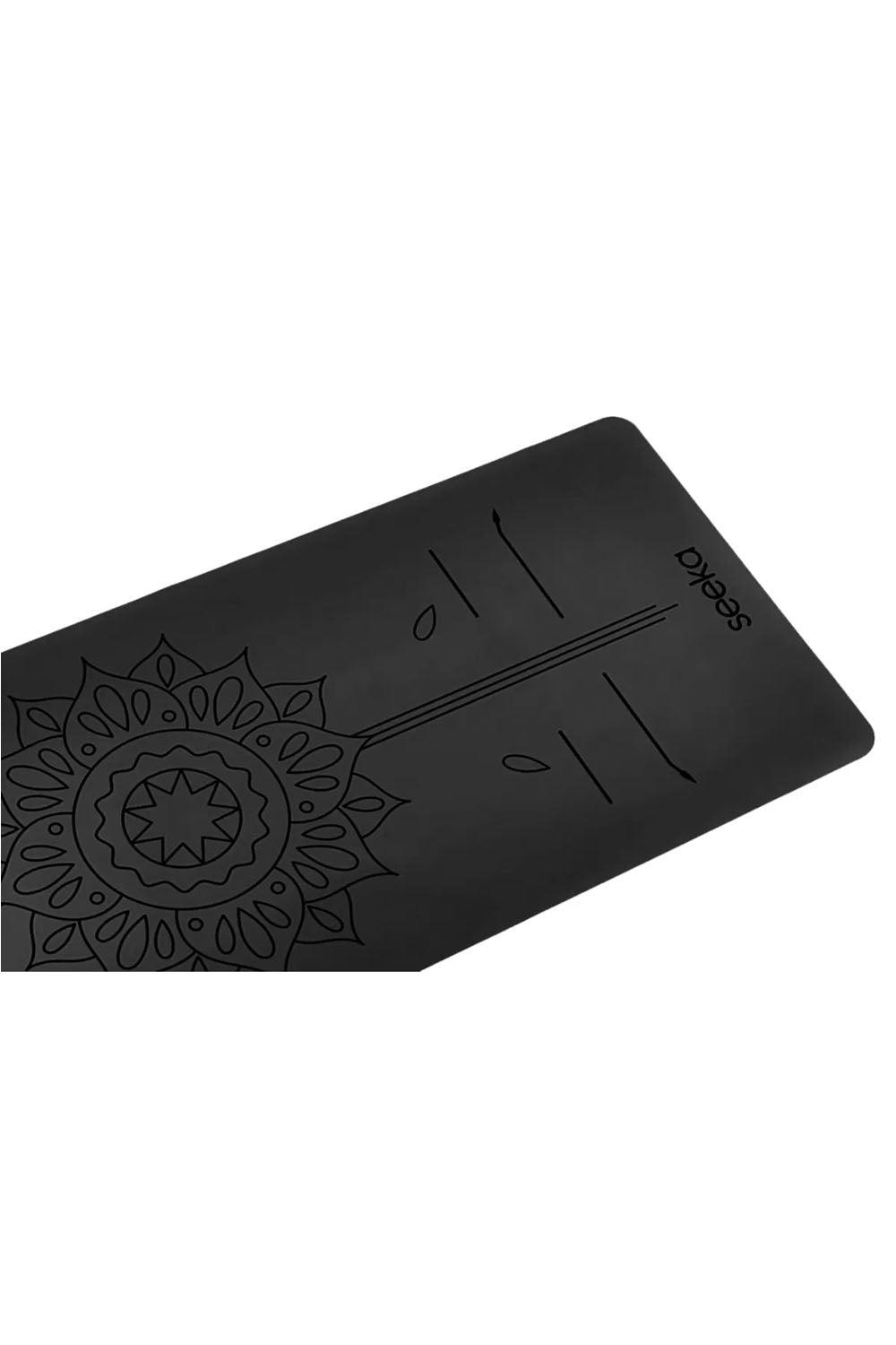 Seeka Yoga-Pro Serisi Sun Yoga Mat - Charcoal-Yoga Matı-4-Milagron.com