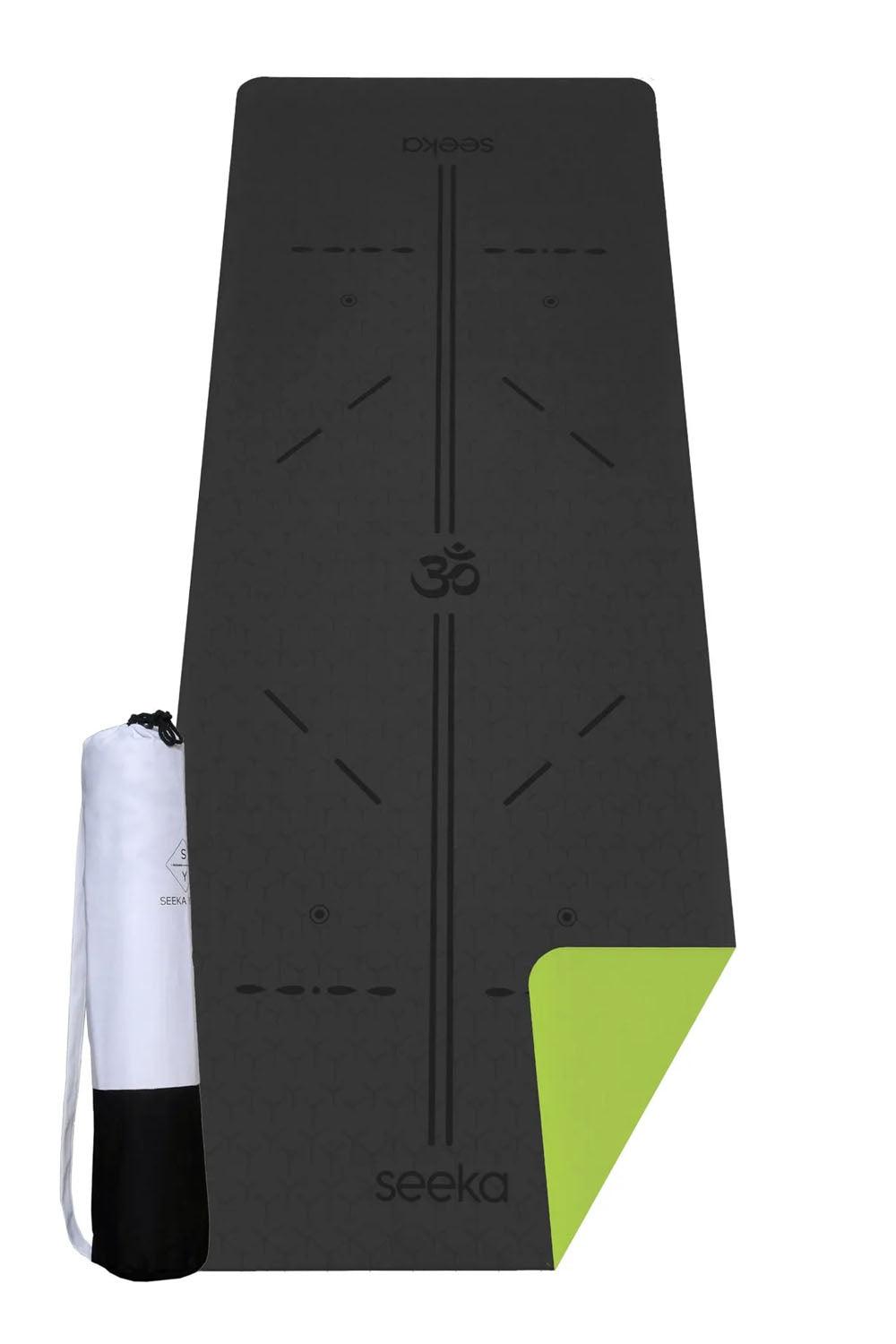 Seeka Yoga-Stüdyo Serisi TPE Yoga Mat - Antrasit-Yoga Matı-1-Milagron.com