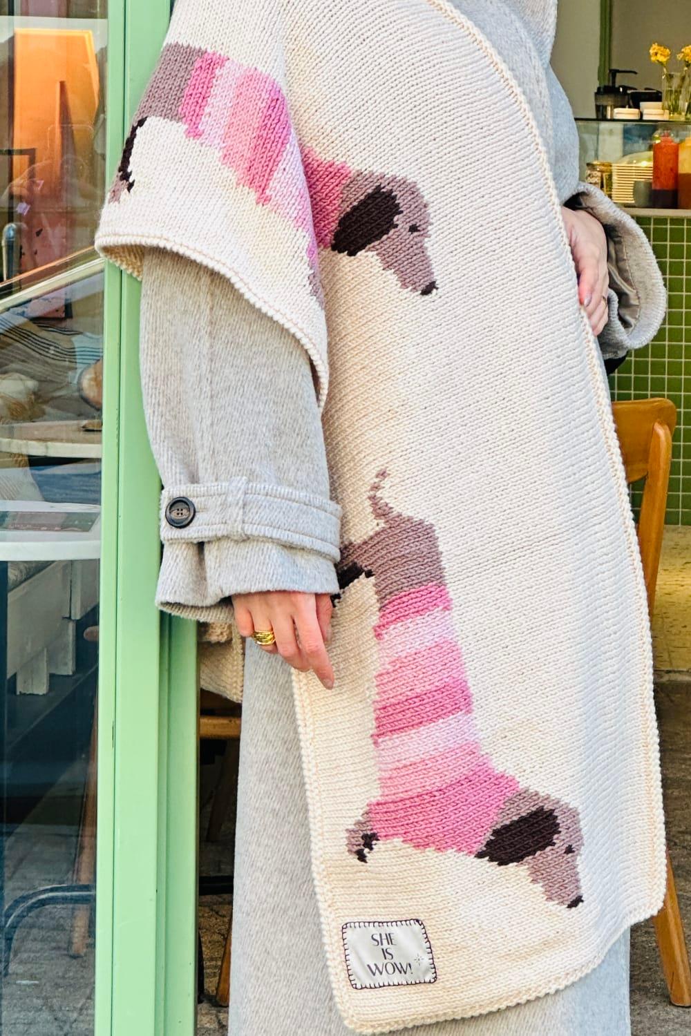 Sheiswow-Pink Luna-Şal & Fular-3-Milagron.com