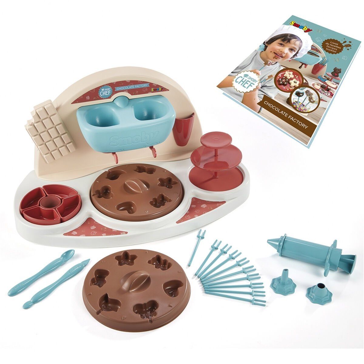 Smoby-Chef Çikolata Fabrikası Oyun Seti-Evcilik ve Mutfak Setleri-3-Milagron.com