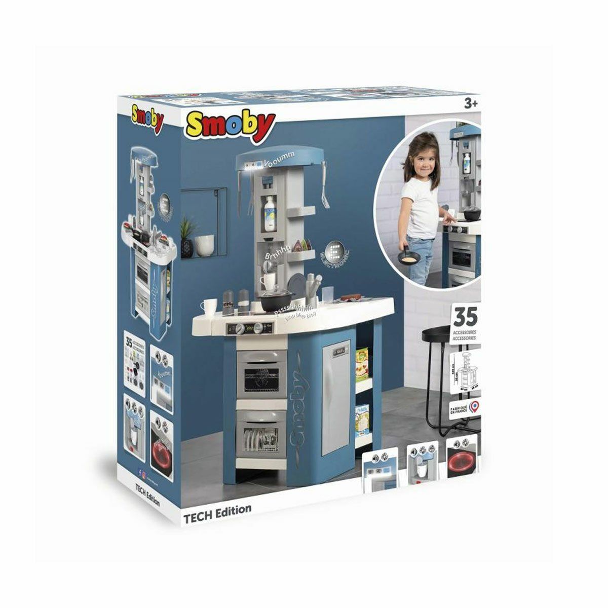 Smoby-Tech Edition Mutfak-Evcilik ve Mutfak Setleri-1-Milagron.com