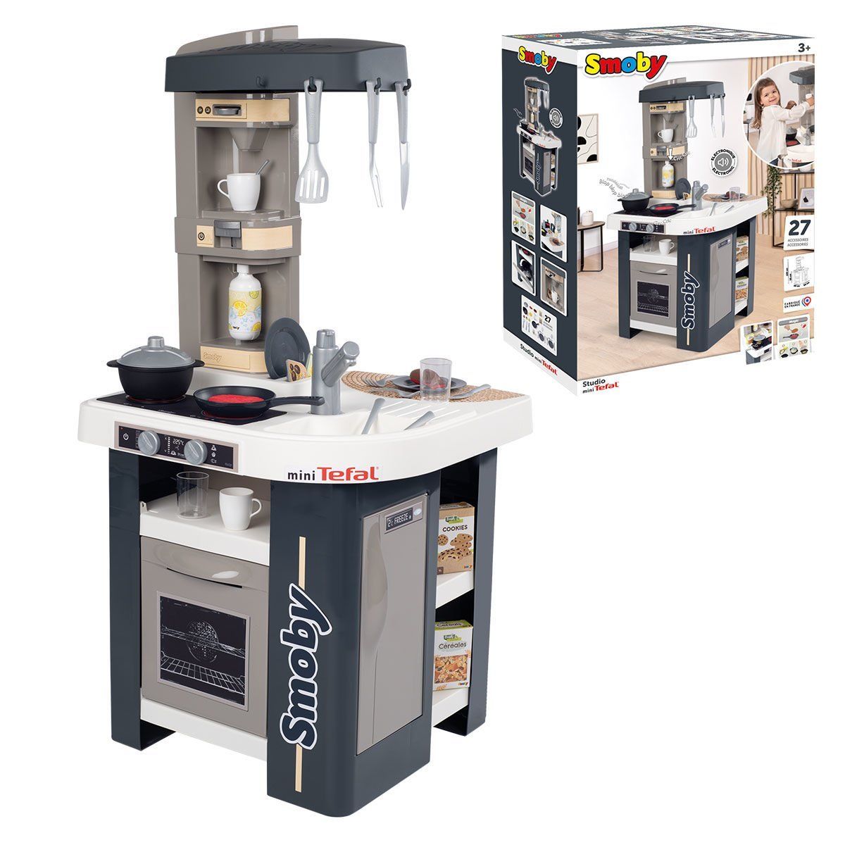 Smoby-Tefal Studio Mutfak-Evcilik ve Mutfak Setleri-1-Milagron.com