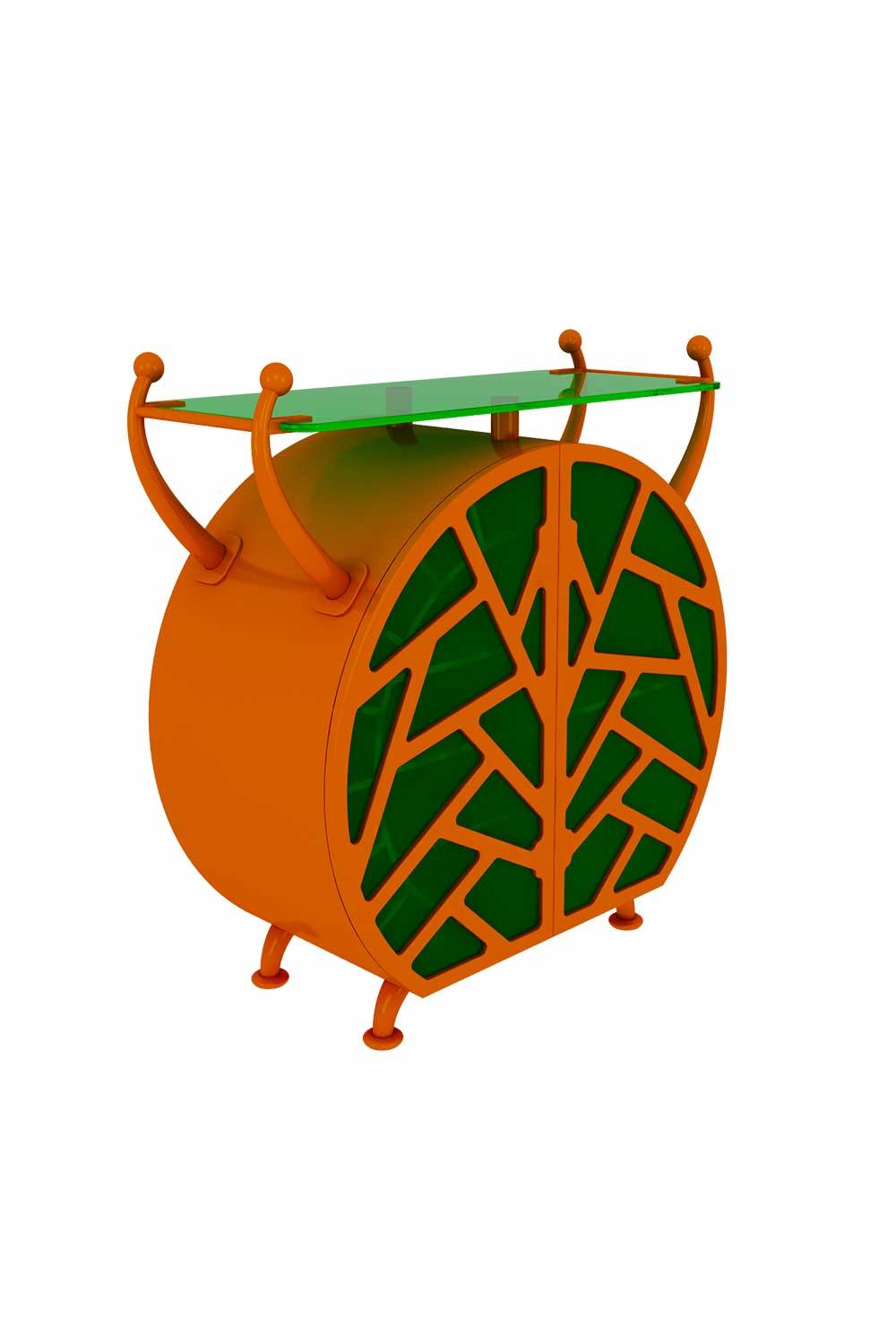 Sodd Design-Cocktail Bug Turuncu-Dresuar & Konsol-3-Milagron.com