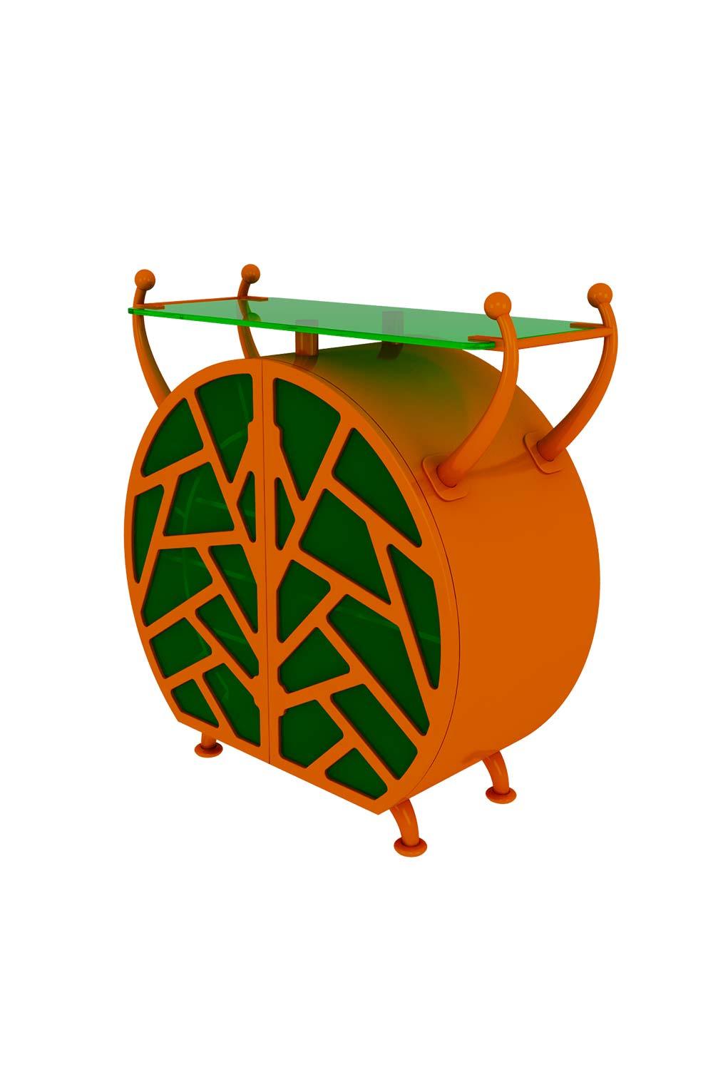 Sodd Design-Cocktail Bug Turuncu-Dresuar & Konsol-4-Milagron.com