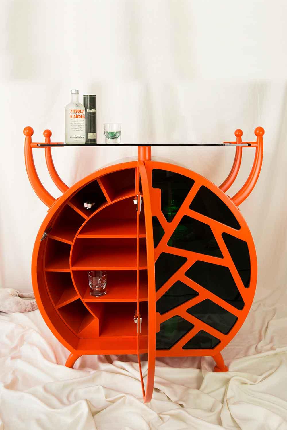 Sodd Design-Cocktail Bug Turuncu-Dresuar & Konsol-5-Milagron.com