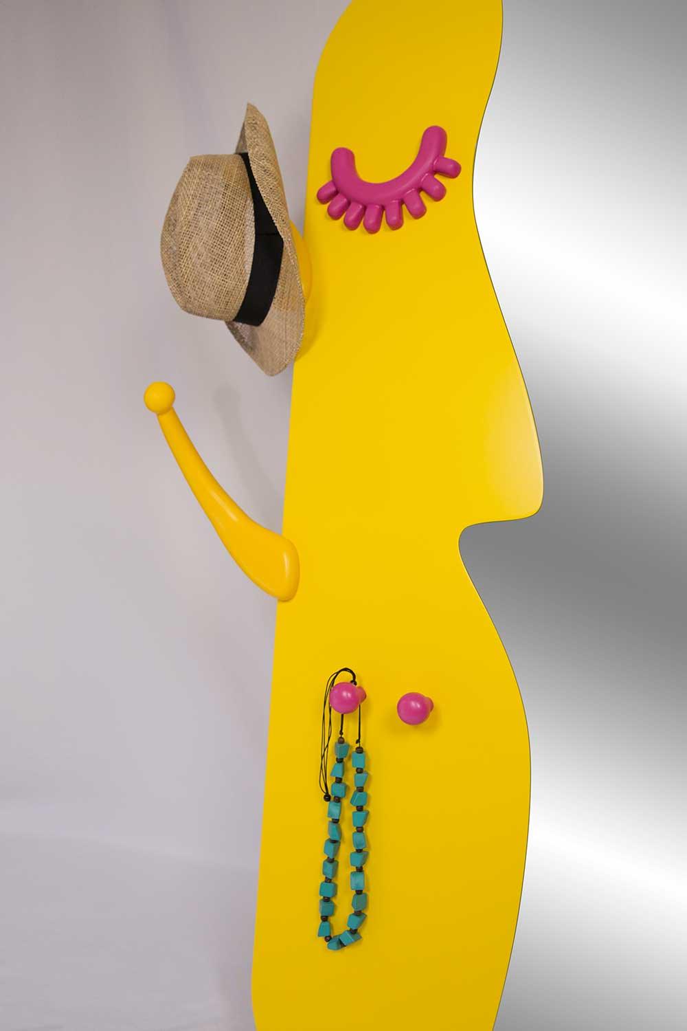 Sodd Design-Face to Face M Sarı-Ayna-5-Milagron.com