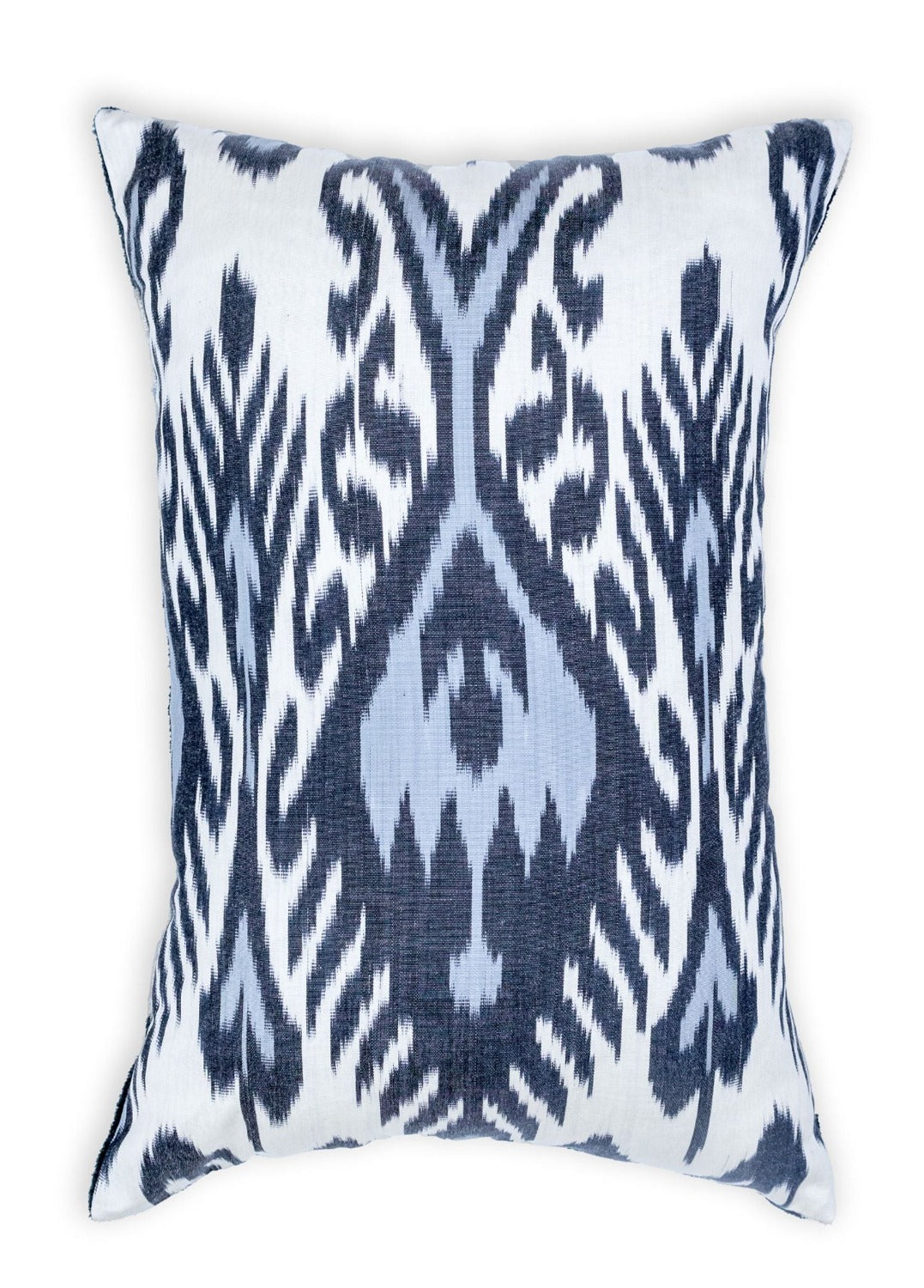 Soho Antiq-Airat Geometrik Desenli İkat Kadife Yastık 60x40 Cm-Yastık-4-Milagron.com