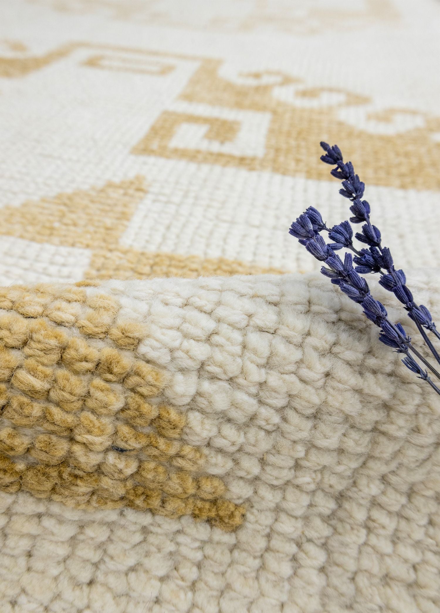 Soho Antiq-Asel Vintage El Dokuma Yün Herki Yolluk 91x381 Cm-Halı-4-Milagron.com