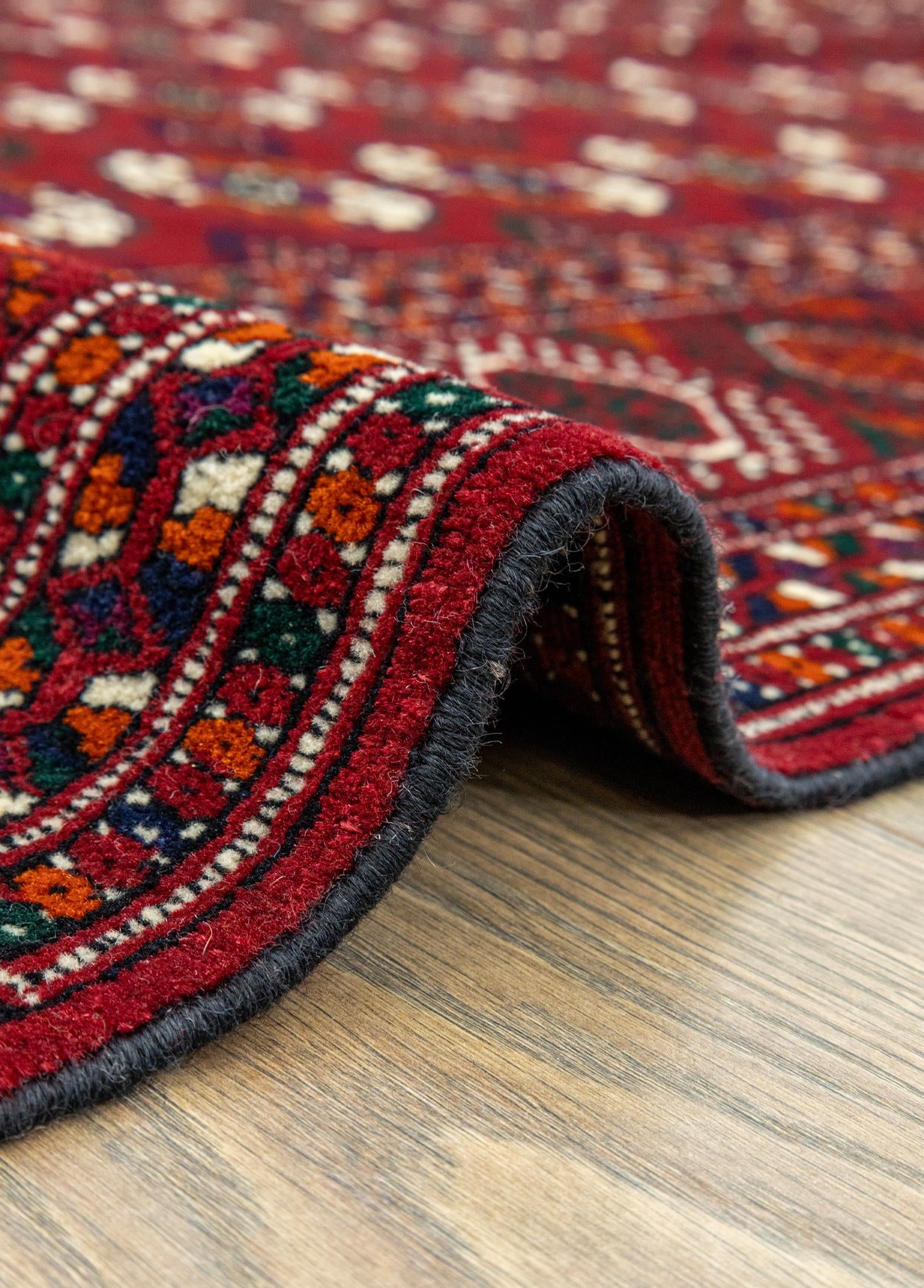 Soho Antiq-Aşkabat Geleneksel Türkmen Desenli Halı 196x282 Cm-Halı-5-Milagron.com