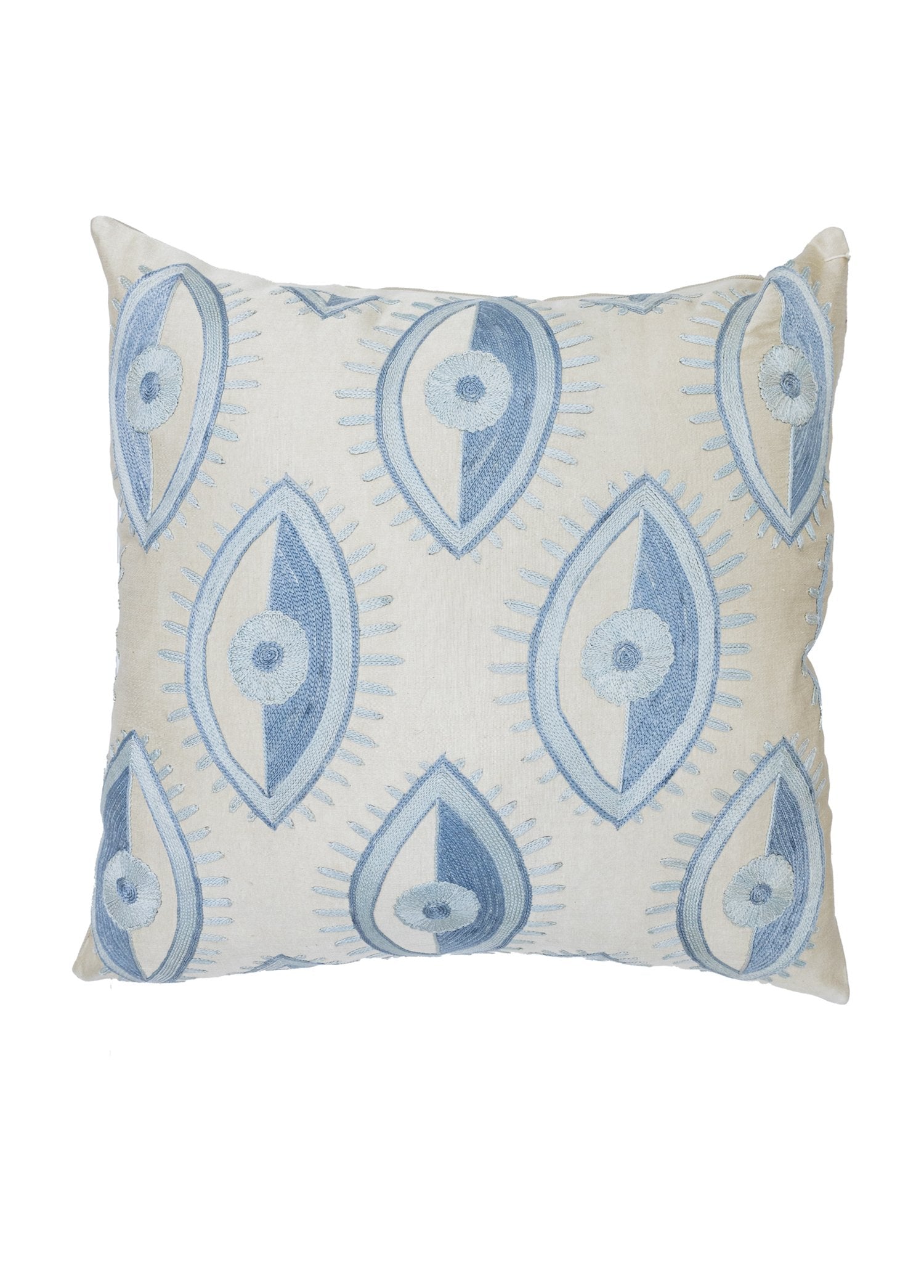 Soho Antiq-Ayaz El Yapımı İpek Kırlent 50x50-Yastık-1-Milagron.com