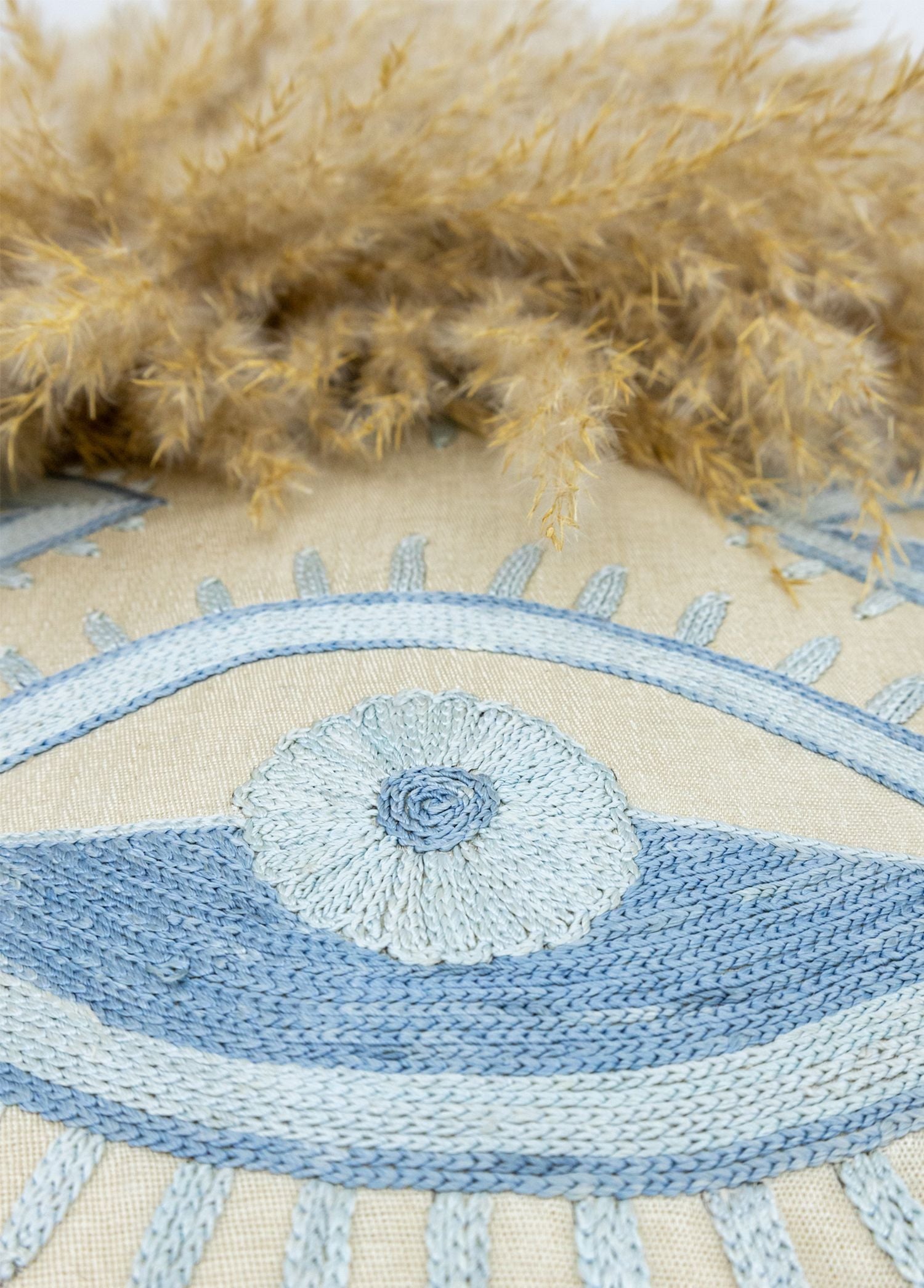 Soho Antiq-Ayaz El Yapımı İpek Kırlent 50x50-Yastık-3-Milagron.com